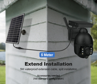 INQMEGA zewnętrzna kamera solarna 4G SIM / WIFI bezprzewodowa ochrona odłączana bateria słoneczna kamera wideo CCTV nadzór inteligentny Monitor 4